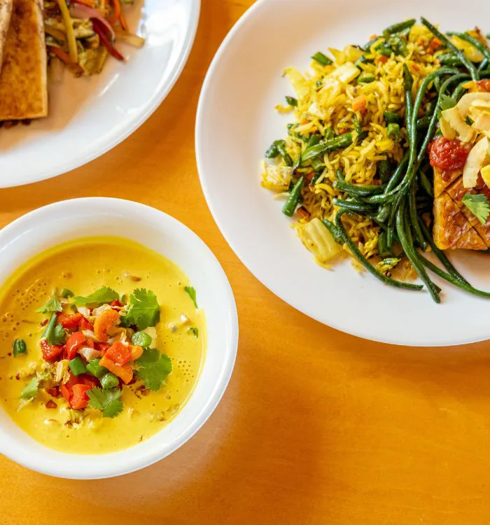 Locally Sourced + Plant Based